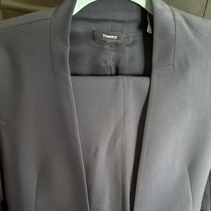 Theory deep navy women’s suit